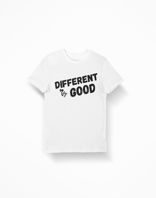 Different is Good - Unisex Youth Tees - White – Kids Swag