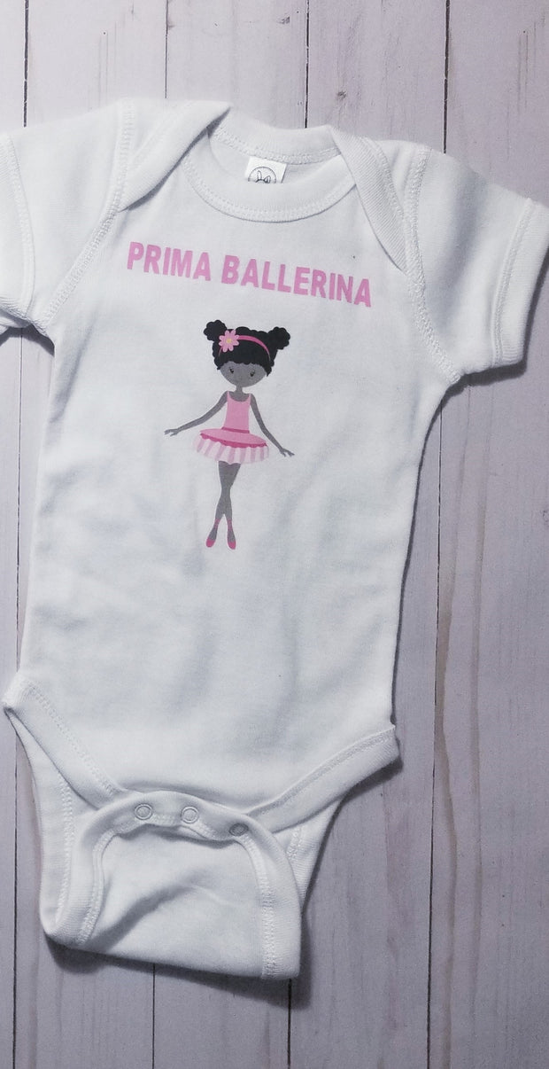 Prima Ballerina - Baby Girl Onesie