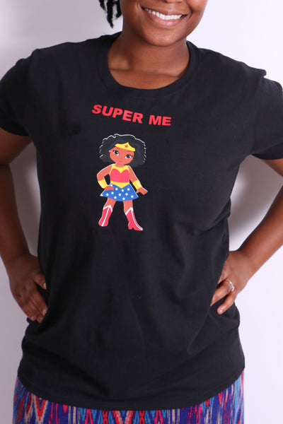 SUPER ME - Women T-Shirt (White Only)